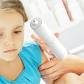 Termômetro infravermelho médico do bebê do termômetro da testa