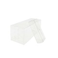 Boîte en PVC transparent de faveur d'emballage en plastique PET personnalisé