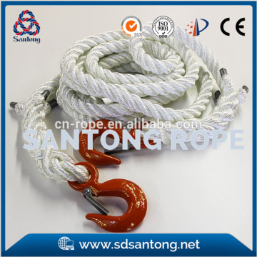 Nylon or Polyester twisted tow rope