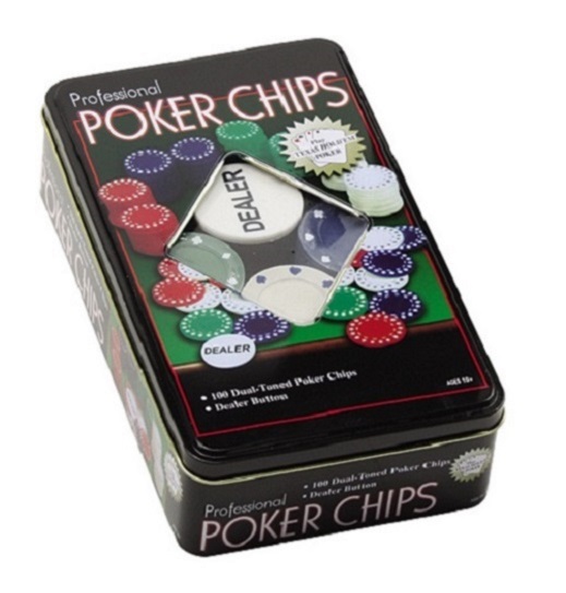 Plastic Poker Chip Set For Casino