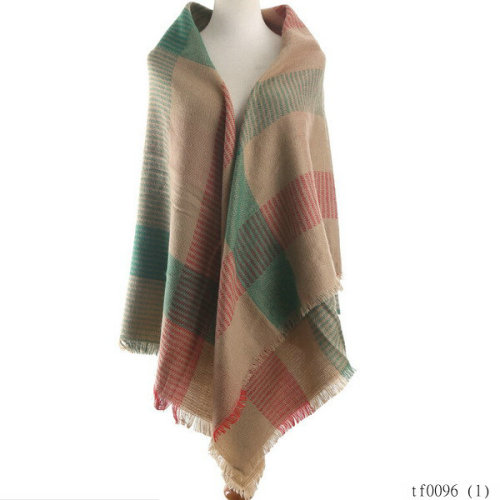 Fall womens fashion modern scarf wide shawl