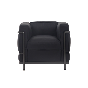 Le Corbusier LC2 Leather Lounge Chair Replica