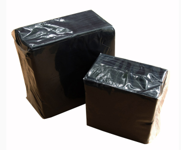 Solid Colour Napkins - Black