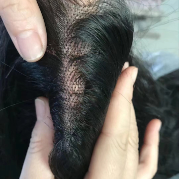 One Donor Raw Virgin Hair Piece HD Hair Closure Natural Hair