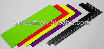 recordable colorful nice color magnetic sheet warehouse lable color magnetic sheet