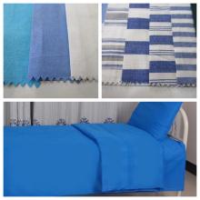 100% Cotton Bed Sheet Fabric for School and Hospital Beding