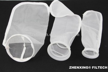 Food grade 200 Micron NMO Nylon 7" x 16" Size#1 Filter Bag Liquid Filtering