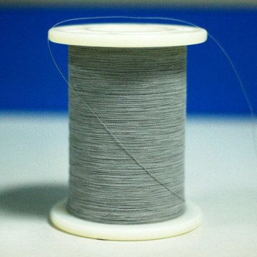 high reflective yarn piping in grey