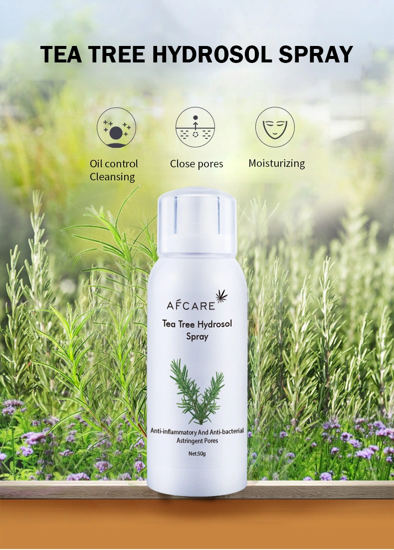 OEM/ODM Tea Tree Floral Water, Smoothing Brightening Moisturizing Skin Care Tea Tree Mist