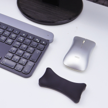 Ergonomic Mouse Wrist Rest with Rollers for Smooth Gliding - Left Hand