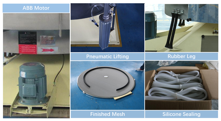 CE salt grading sieve machine in salt processing plant