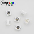 Dome Lencse SMD LED vízkék 480NM 15 fokos