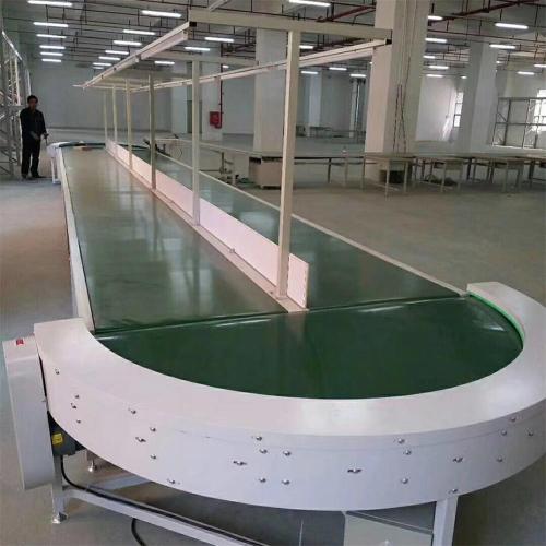 Customized Curve Belt Conveyor Assembly Line