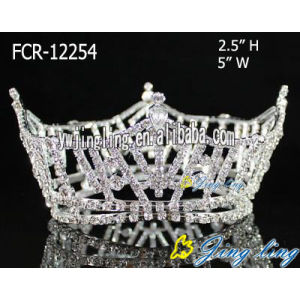 Wholesale Rhinestone Full Round Crowns