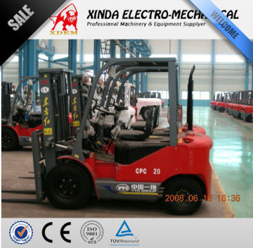 YTO Forklift 2ton Diesel Forklift Truck stacker manual For Sale CPC20