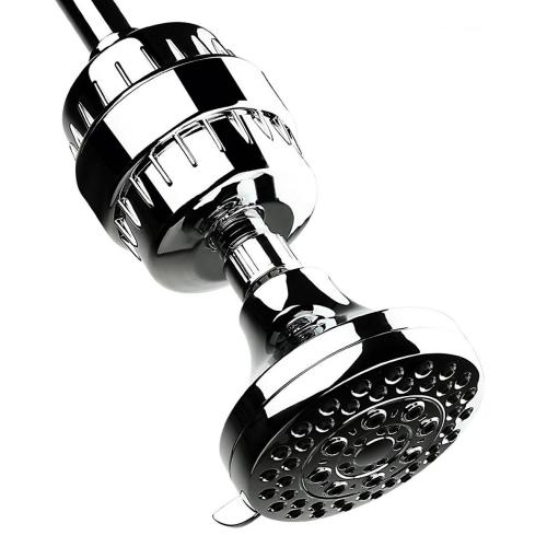 vitamin C filter chrome shower head