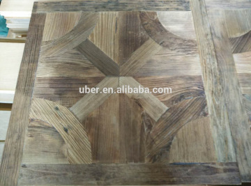 Beautiful building material Reclaimed Elm Preschool Engineered Wood Flooring