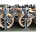 Large Diameter Stringing Power Block Cable Pulley Block