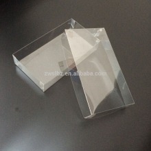 ZHENWEI PVC PET clear box paper gift box with clear pvc window