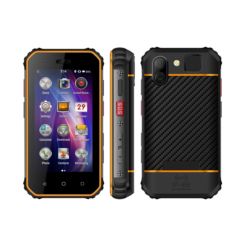 UNIWA M31 IP68 Waterproof 4G LTE Small Rugged Phone with NFC POC Zello Mini Android Smartphone