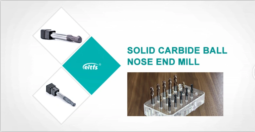 Solid Carbide 16mm 2 Flute Ball Nose Milling Cutter for Steel