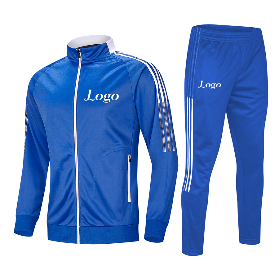 Sports Gym Training Suits Sports Sets Full Zipper