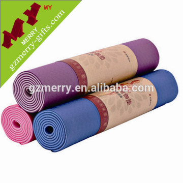 Foldable eco yoga mat,yoga mat tpe