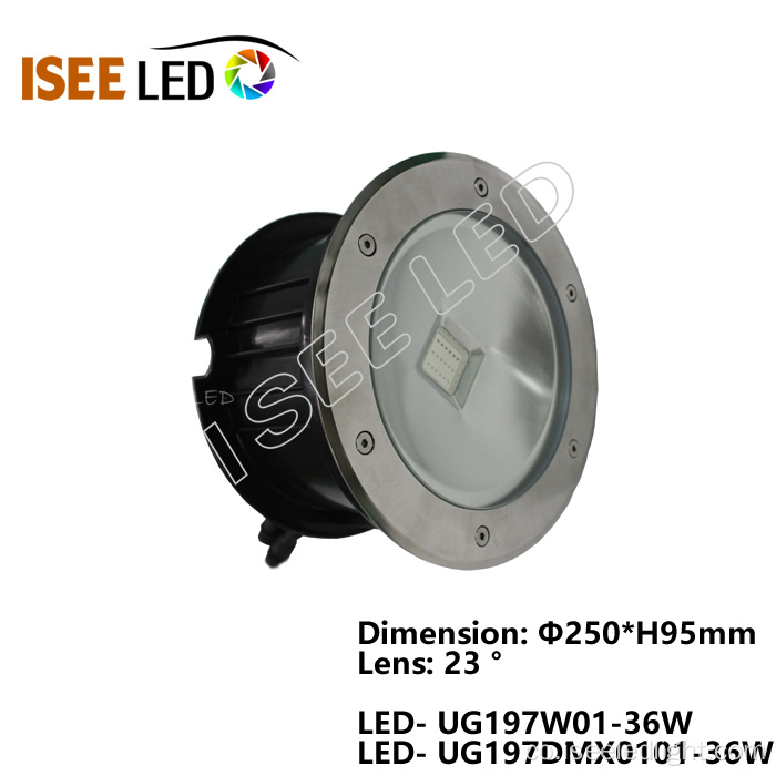 9w DMX LED lampu senza sotterrando per u parcu illuminazione