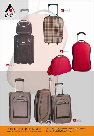 Hard trolley suitcase/trolley hard case /EVA hard case