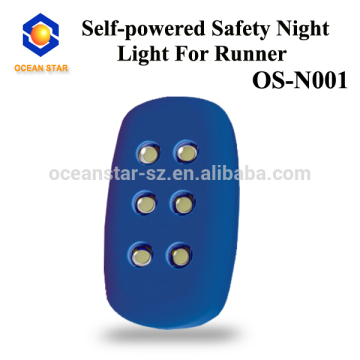self-powered night running light batteryless