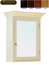 Elegant Surface Mount Mirror Recessed Medicine Cabinet