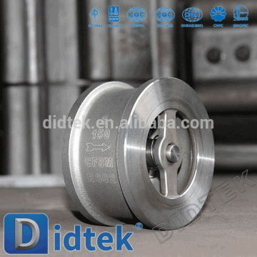 Didtek Zero Leakage Lift Wafer Check Valve