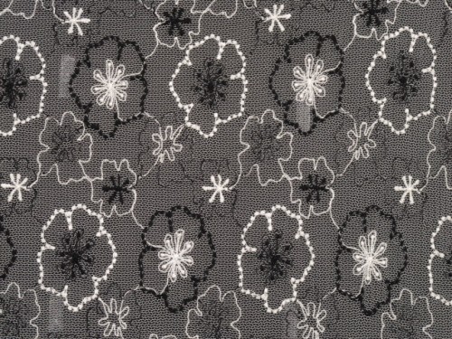 Nylon Embroidery Dress Fabric (CY-CX0002)