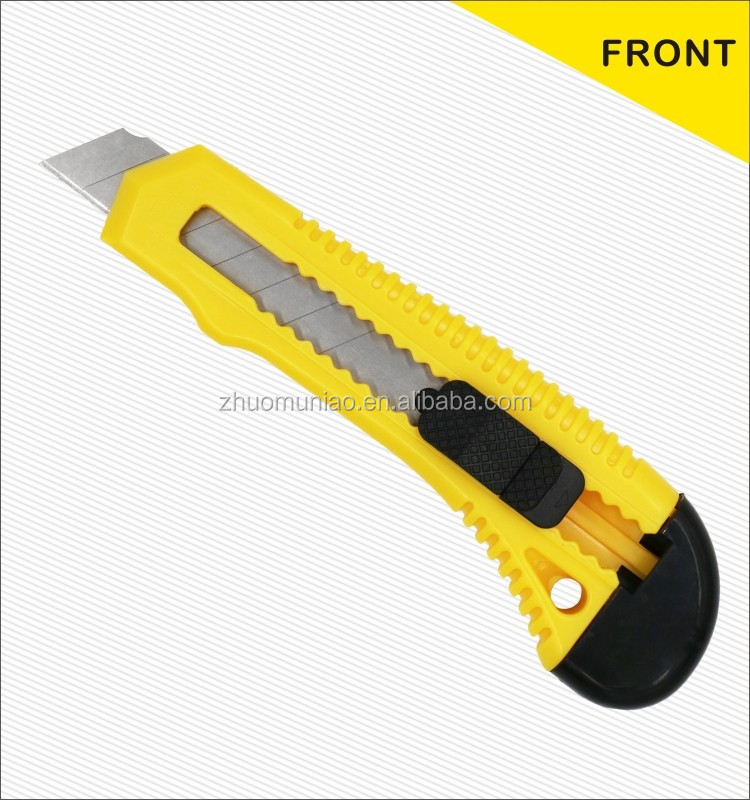 Πολυλειτουργικό Smooth Sliding Blade Plastic Utility Knife Factory Supply OEM