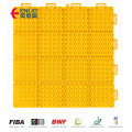 Eco - Pis de la cancha de baloncesto sintético Eco - Friendly PP 25 x 25 x 1.27 cm