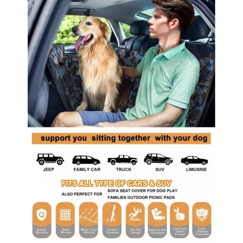 Couverture de siège auto chien de chien