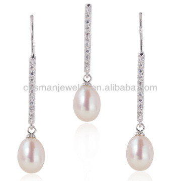 Fashionb pearl jewelry sets costume jewelry cheap