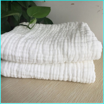 Baby Comfortable 100% Pure Cotton Gauze Bath Towel Absorbent