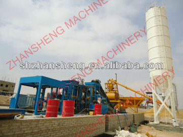 Concrete and sand block and brick molding machinery price for sales