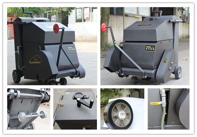 Electric road cutting machine