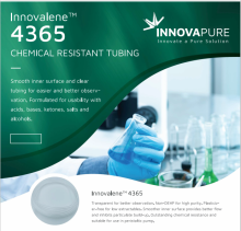 Chemical Resistant Peristaltic Pump Tubing lnnovalene 4365