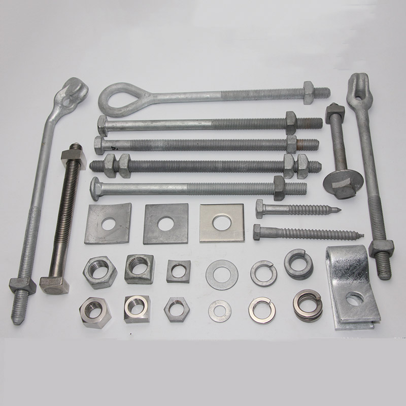 Kovácsolt szögű gyűszűszemű csavar a használati rúdhoz