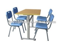School dinning chair and table