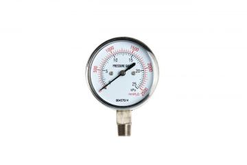 63mm Low Pressure Capsule pressure Gauge Manometer