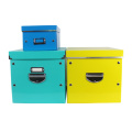 APEX Custom Cardboard Storage Bin with Strong Handles