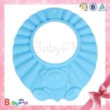 2015 promotional products for baby colorful pattern shower cap plastic baby shower caps