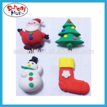 3D puzzle Christmas eraser