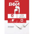 Auricolare originale SAMSUNG EHS64 cablato in-ear con microfono