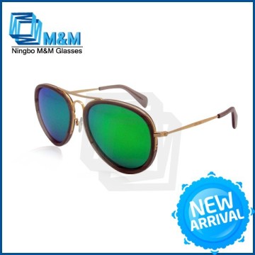 2014 New Design Metal Decor Sunglasses