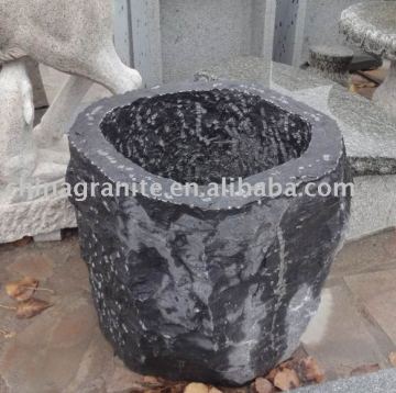 limestone trough/stone flower pot